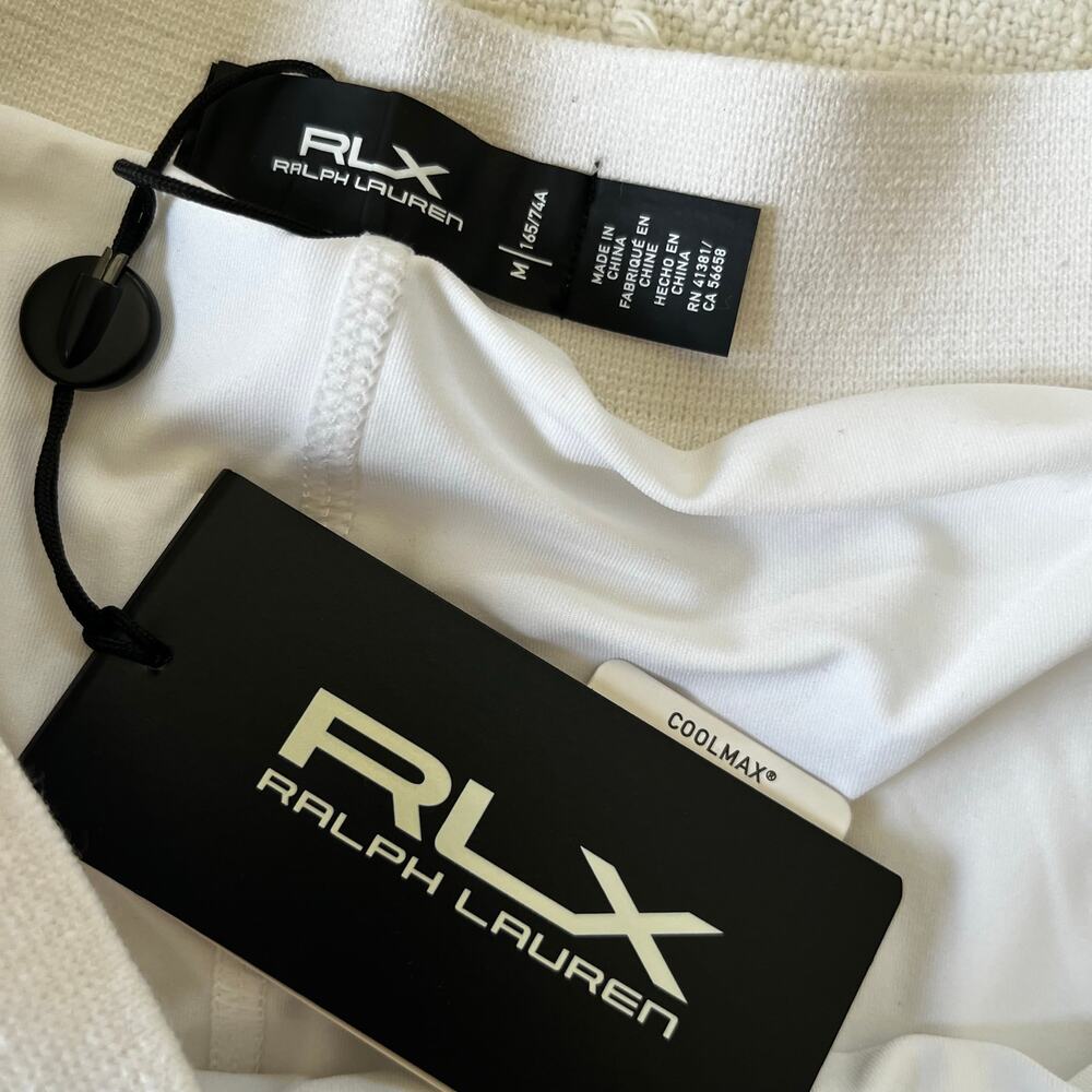 RLX Ralph Lauren Pleated Cricket Skort Preppy Quiet Luxury Sporty Knit White NWT - Picture 6 of 9